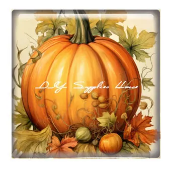 10 шт./лот осень День благодарения Тыква листья фото стекло кабошон шармы