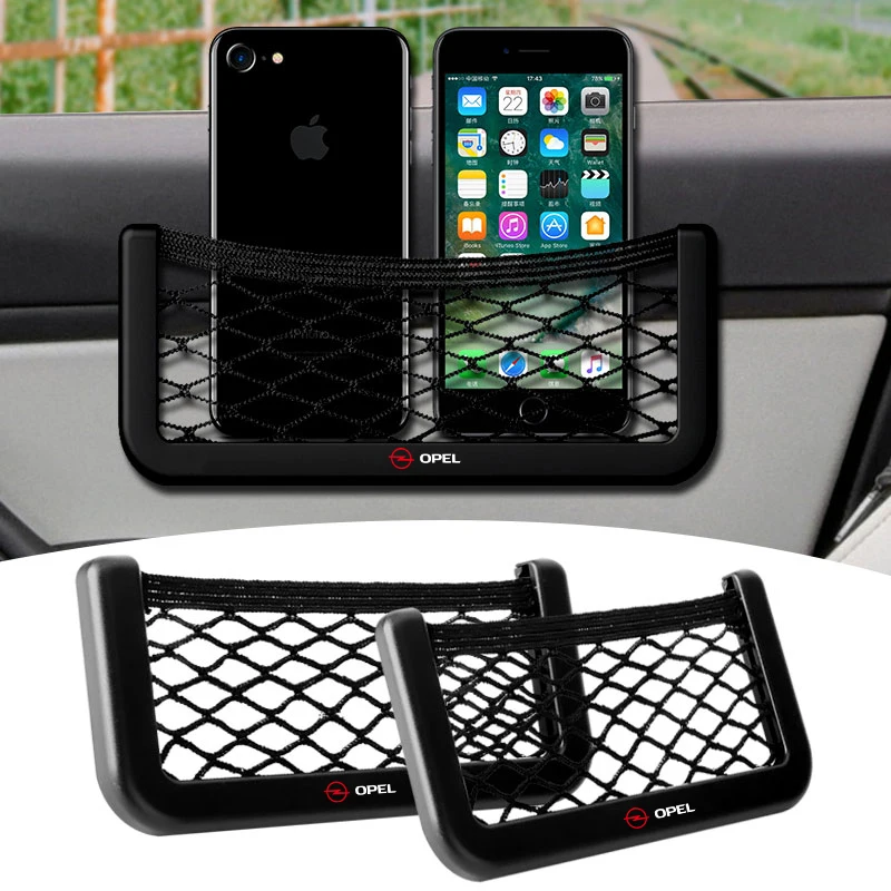 

Car Elastic Storage Net Bag Auto Interior Stretchable Organizer for Opel Astra j Corsa D K Vectra Bvectra B Insignia Vivaro 2022