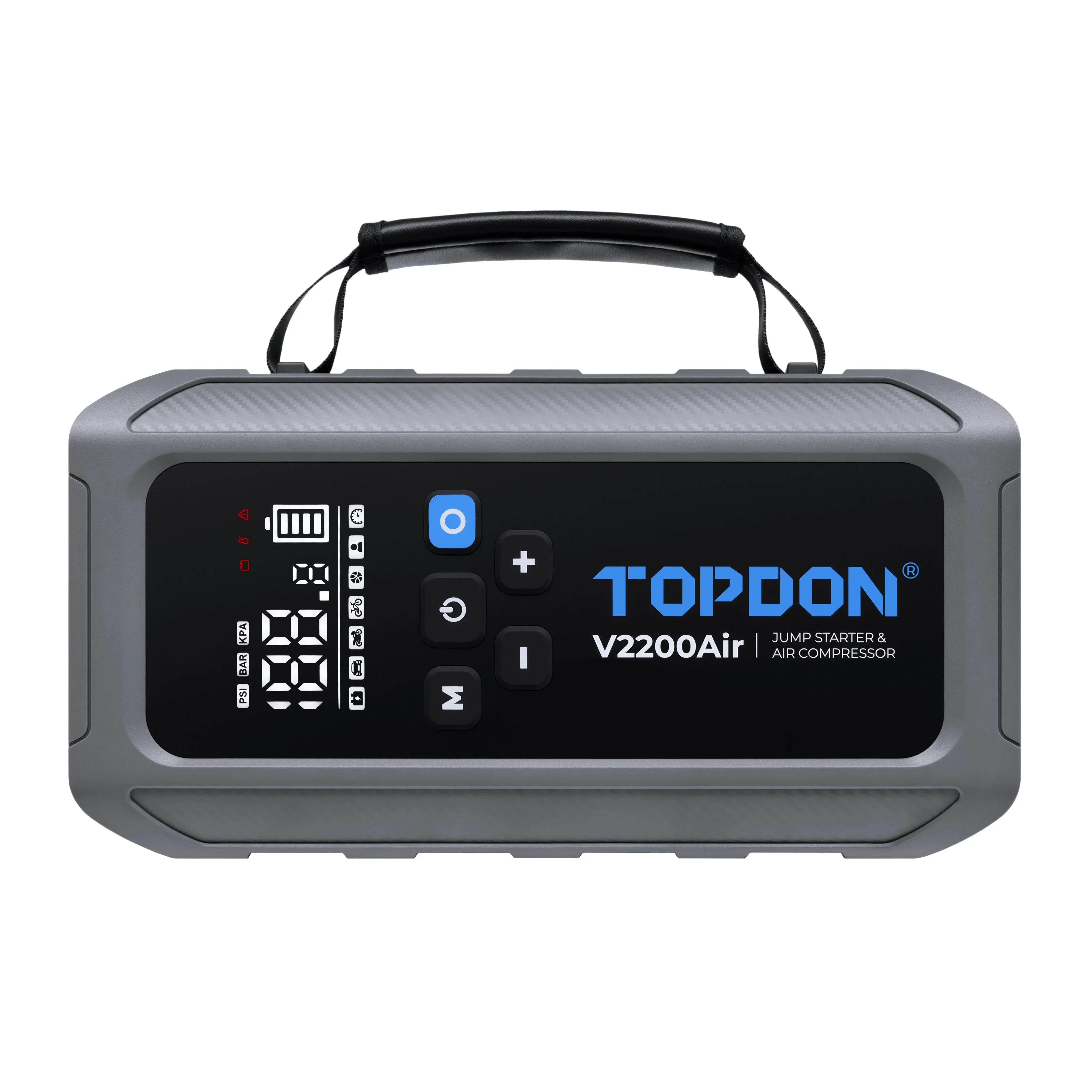 Topdon V2200 Портативный аккумуляторный усилитель Power Bank Многофункциональный