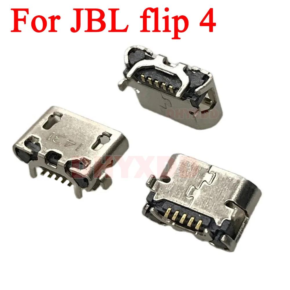 

5 шт. мини микро-USB коннектор для JBL flip4 flip 4 мини-порт для зарядки разъем питания