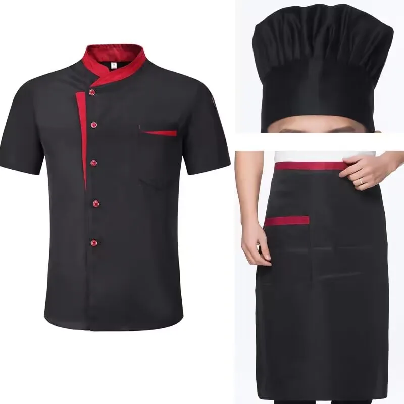 

20 set Chef's clothes and aprons and hats