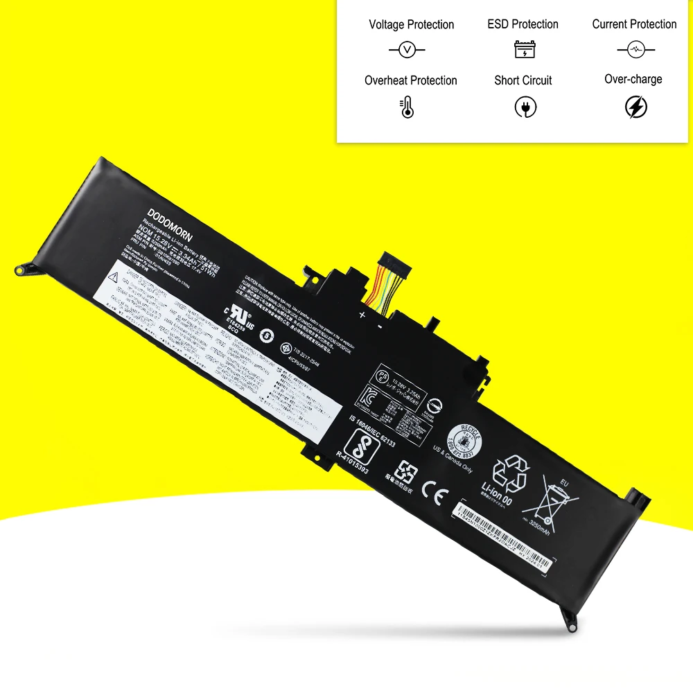 Аккумулятор для ноутбука Lenovo ThinkPad Yoga 15 28 260 X380 01AV432 01AV434 00HW026 00HW027 SB10F46464 SB10K97590