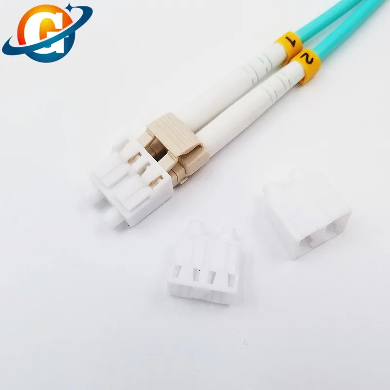 100pcs/Lot LC Duplex Fiber Optical Connector Anti Dust Plug