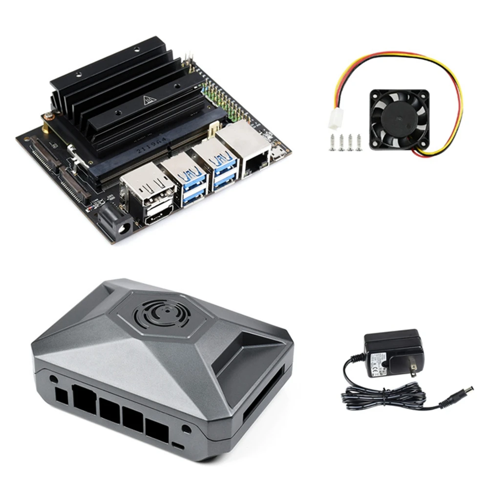 

Для нано 4 Гб комплект платы с модулем + радиатор + чехол + вентилятор 4010-5 в + адаптер (США P