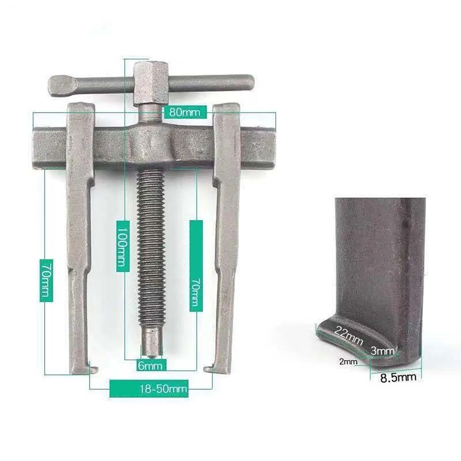 Съемник двух челюстей съемник подшипников инструмент для ремонта автомобиля