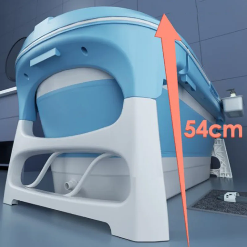 Портативная Бытовая ванна для взрослых сауна удобная ванная комната большая