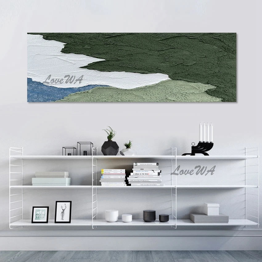 

Художественное полотно на заказ, толстая Акриловая картина без рамы ручной работы, абстрактная масляная живопись на холсте, Африканское ис...