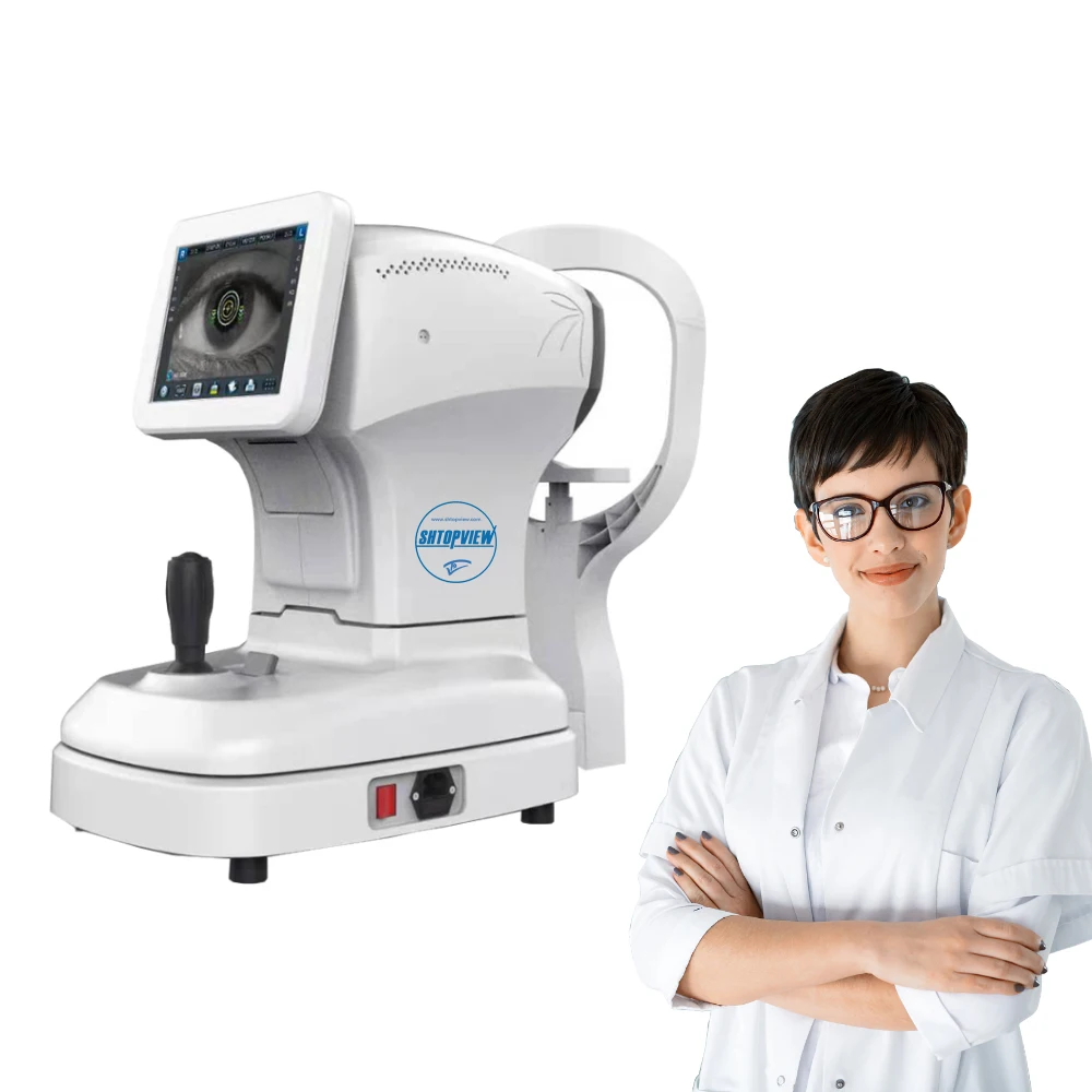 

2022 High precision auto Refractometer keratometer for Preliminary vision screening