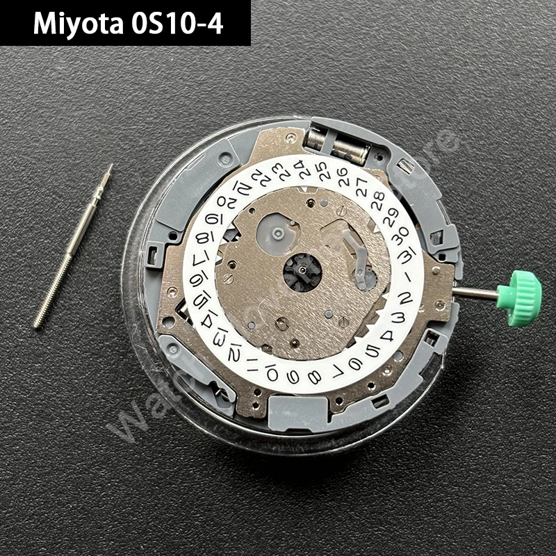 

Quartz 0S10 Movement Japan Miyota 0S10-4 Date At 4 o'clock With Battery Chronograph Movement Can Incorporate Tachymeter Function