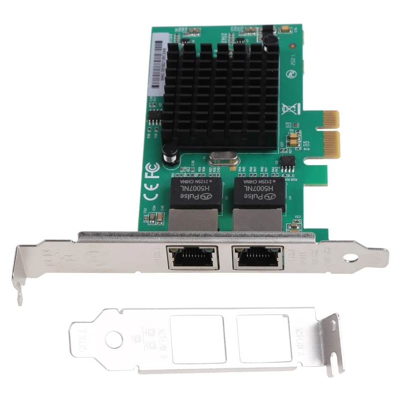 

PCI-Express Dual Port 10/100/1000Mbps Gigabit Ethernet Card Server Adapter NIC EXPI9402PT Controller 82571 Dropship