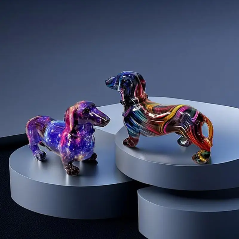 Украшения в европейском стиле такса окрашенные украшения для собак дома входа