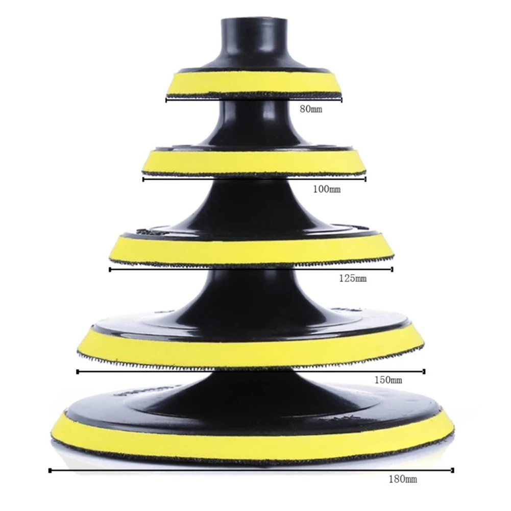 

3/4/5/6/7in Self-adhesive Sanding Disc Backing Pad With Drill Adapter Electric Polishing Machine Abrasive Disks For Power Sander