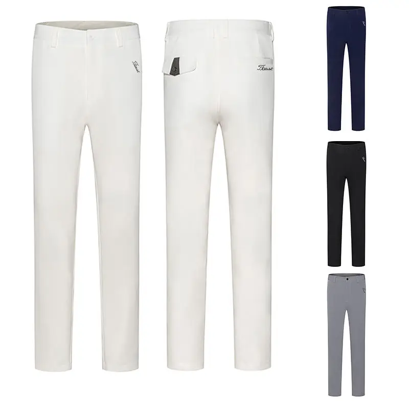 

Golf Clothing for Men's Business Casual Trousers Outdoor Sports Thickened Breathable Non-iron Men's Ball Pants Golf Pants