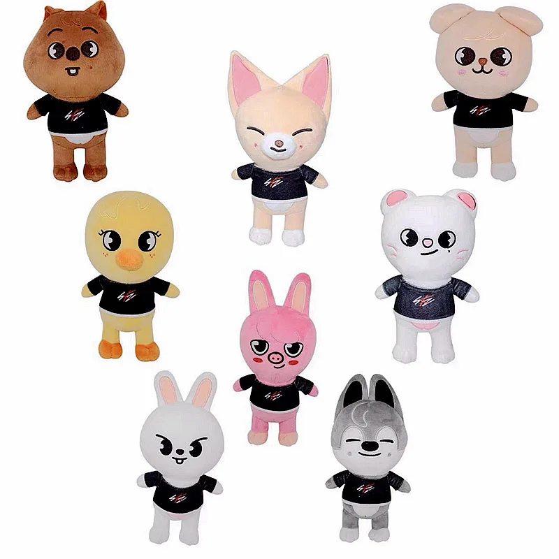 

Skzoo Plush Toys 20cm Stray Kids Cartoon Stuffed Animal Plushies Doll Kawaii Companion for Children Adults Fans Birthday Present