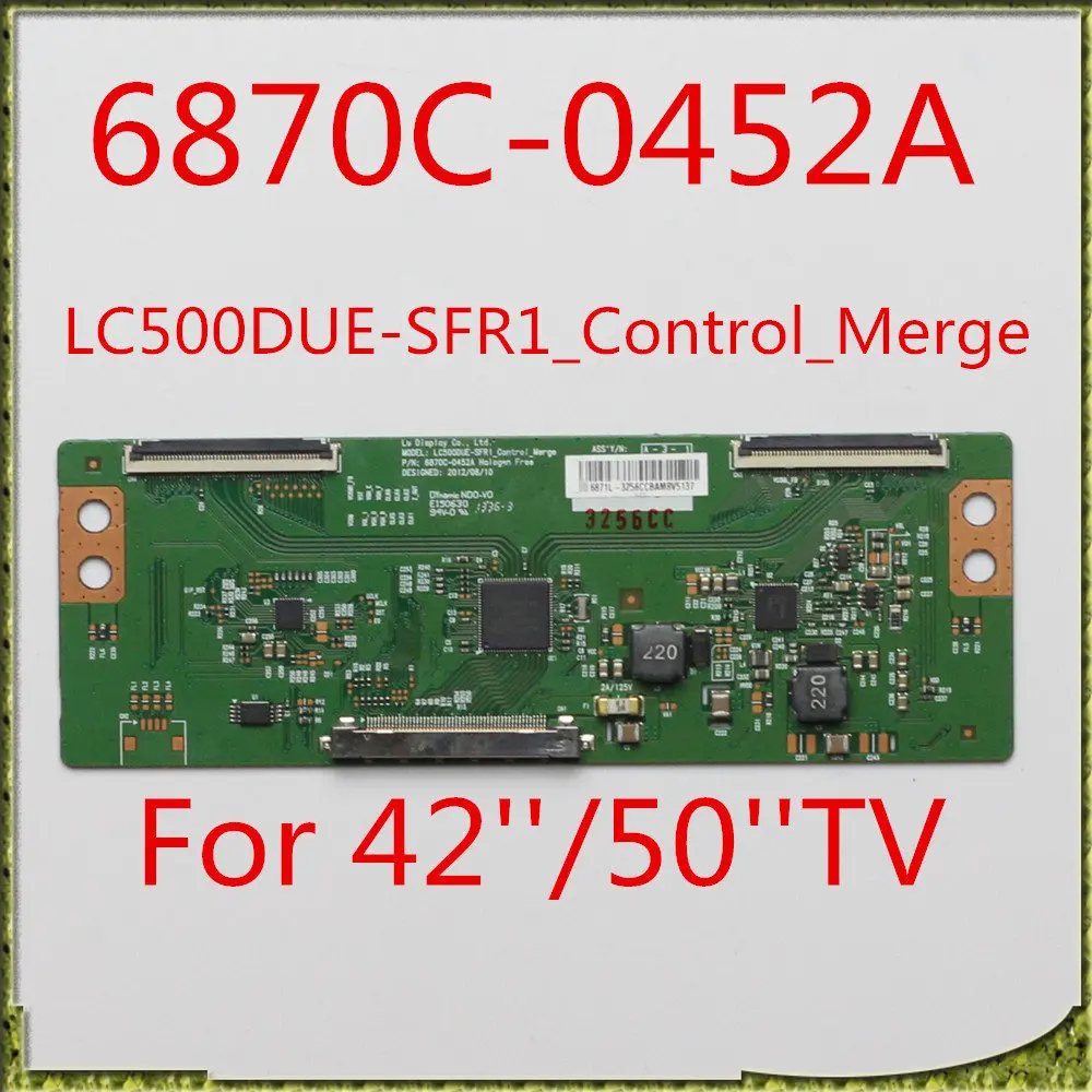 6870C-0452A Logic Board 6870C 0452A LC500DUE-SFR1_Control_Merge LCD TV Board for TV Original Logic T-con Board Card 6870C0452A