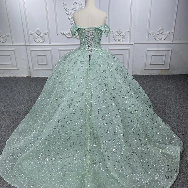 JANCEMBER Gorgeou Green Quinceanera Dresses For 15 Party Princess Appliques Crystal Birthday Party Dress DY6550 Bar Mitzvah 2