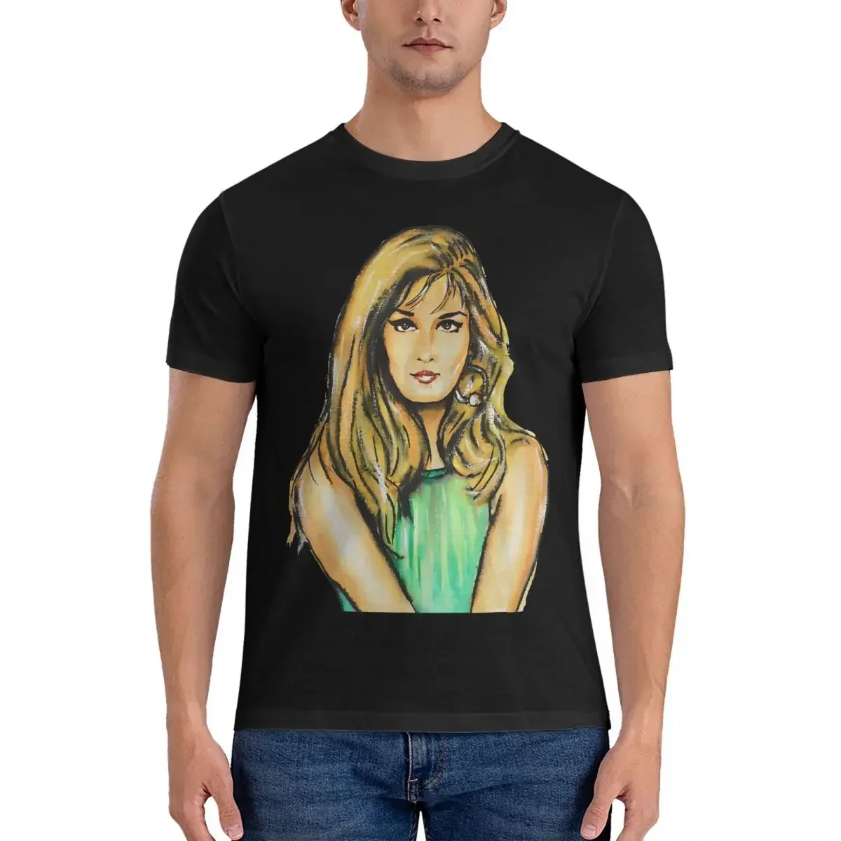 Новые футболки Dalida мужские хлопковые с круглым вырезом Lolanda коротким рукавом