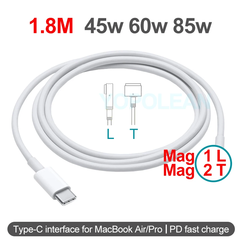 Новое зарядное устройство для ноутбука Macbook Pro Air Adapter mag 1 2 45 Вт 60 85 A1278 A1286 A1465 A1466 A1425