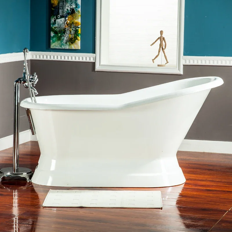 Портативный подлокотник для ванны взрослыхPedestal свободное плавание чугунная