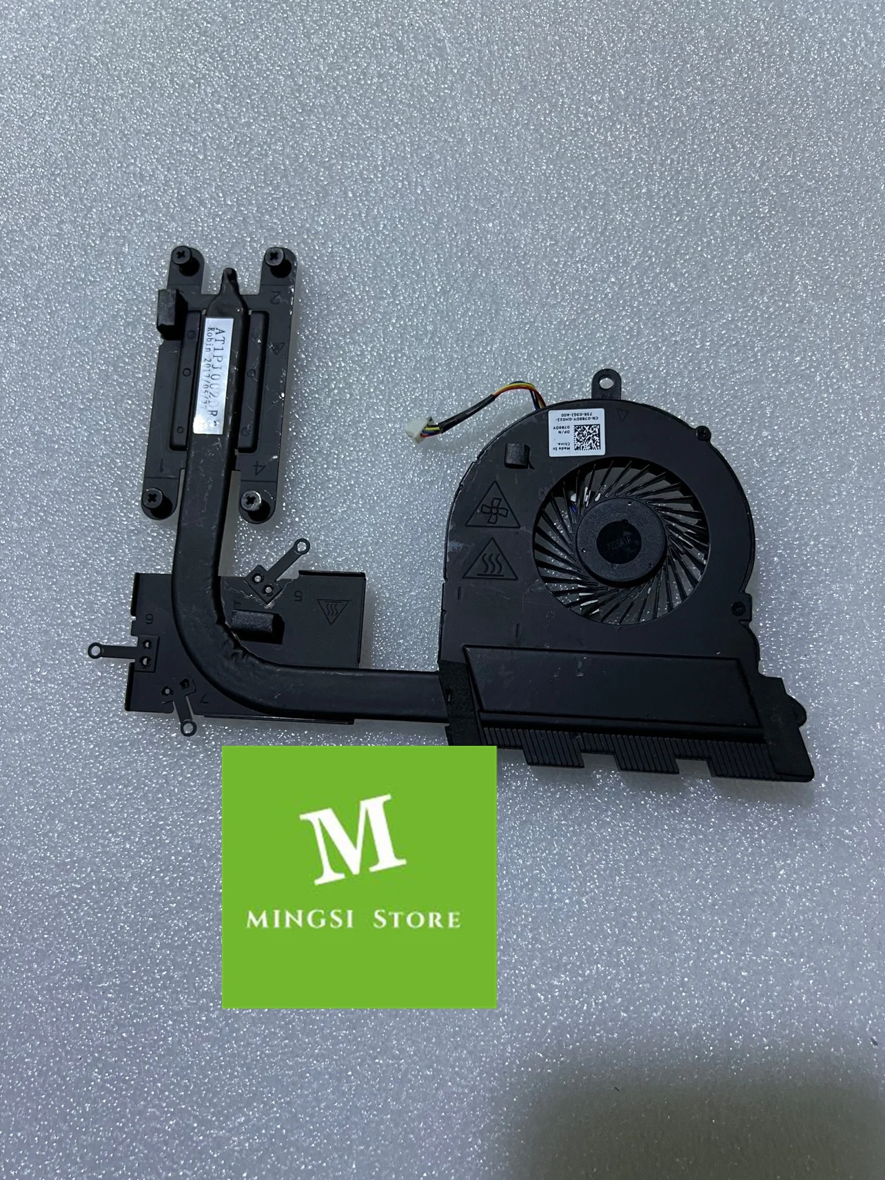 Радиатор вентилятора для Dell Inspiron 5565 P66F 5567 17 5767 CN 0789DY 789DY