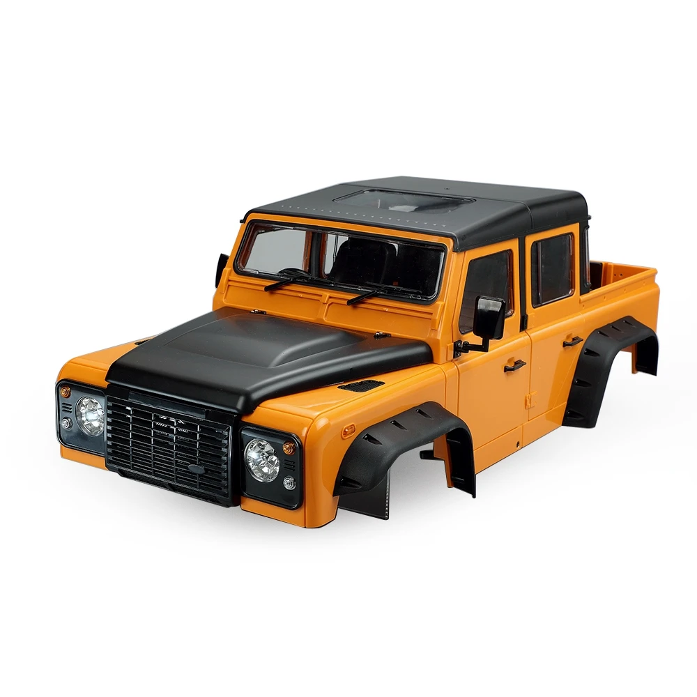 313 мм 12 3-дюймовая колесная база D130 Defender Pickup Body Shell для 1/10 RC гусеничного автомобиля