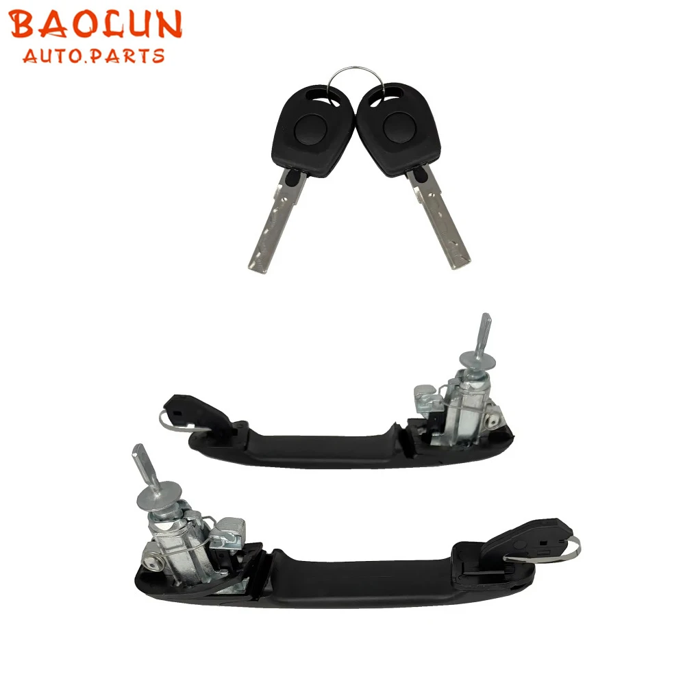 BAOLUN Ручка передней левой и правой двери с 2 ключами 6K 0837205 6К 0837206 Для Ford Galaxy VW Sharan Seat