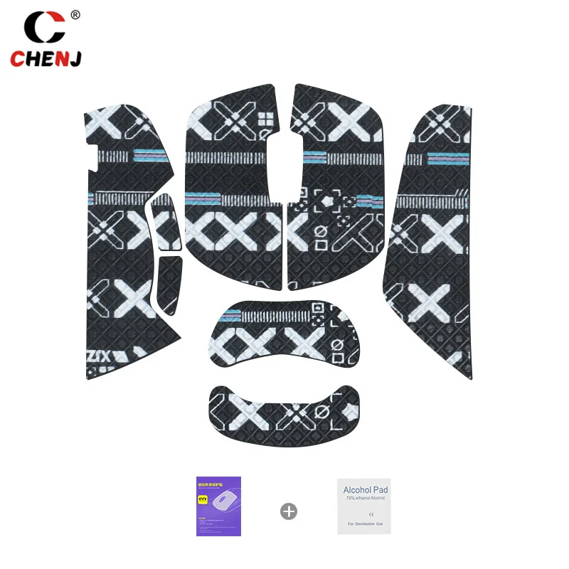 1 компл. Нескользящая впитывающая Пот ручка для мыши клейкая лента коньков LAMZU THORN