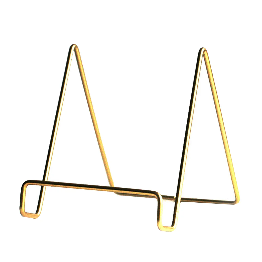 

Stand Holder Wire Display Metalbook Easel Bookends Desk Hometablet Broadcast Table Plate Decorative Cell Organizer