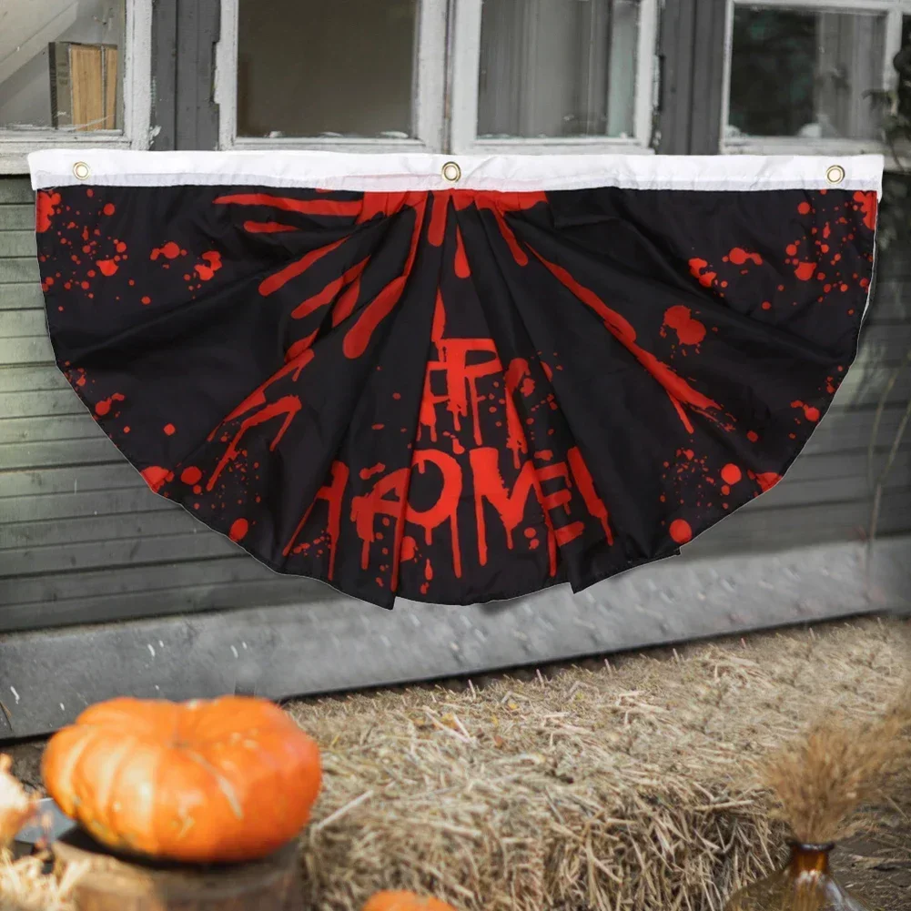1 шт. декоративный Веер-флаг на Хэллоуин