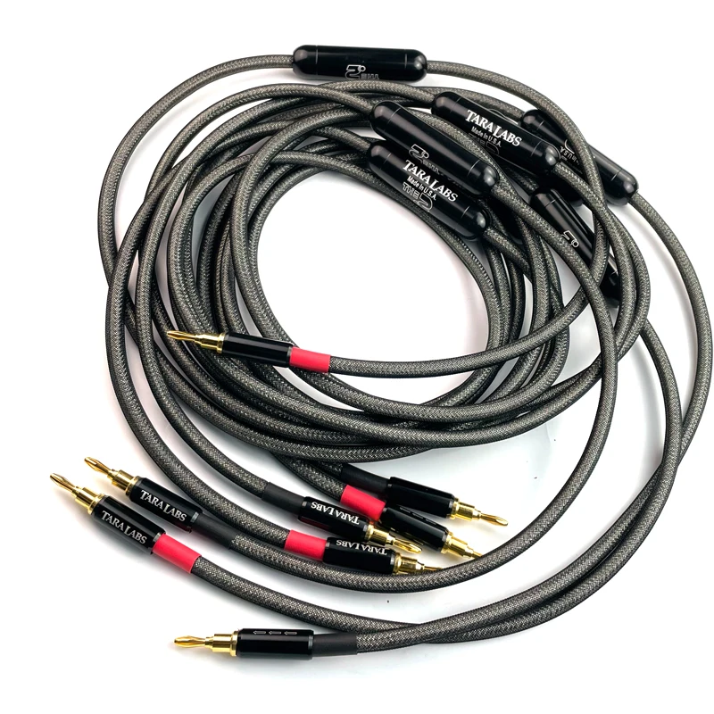 

Hi-Fi усилитель звука Taralabs Air № 2, лимитированная серия, кабель для динамика с банановым наконечником, аудиокабель