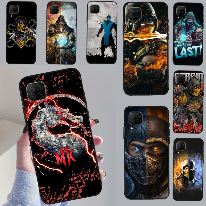Фото Чехол Mortal Kombat для Honor 50 Lite 8X 9X 10i, чехол для Huawei P50 P20 P40 P30 Pro P Smart 2021 Nova 5T, чехол №1