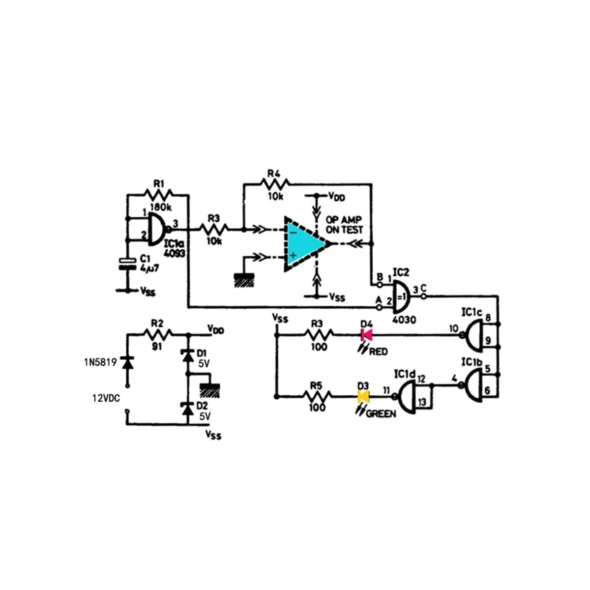 Операционный усилитель тестер OP AMP для одиночного двойного OPAMP TL071 TL072 TL081 TL082