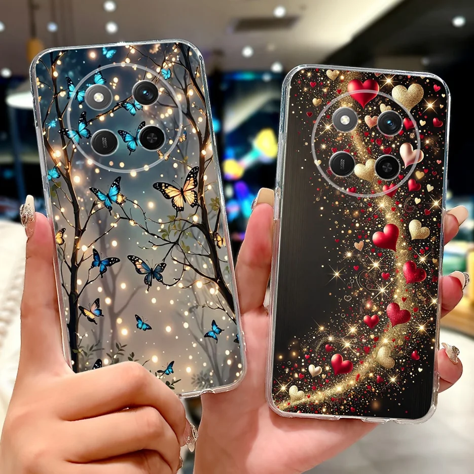 Фото Чехол для Honor Magic7 Lite Magic 7 Pro 5G, новый модный окрашенный чехол, мягкий тонкий чехол для телефона Honor Magic7 Pro Magic 7 Lite Shell №5