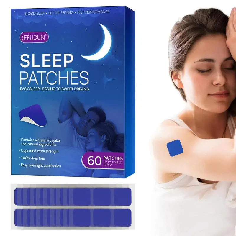 

60pcs Sleep Aids Patches For Adults Children's Chinese Traditional Herbal Sleep Aid Stickers Sleep Support For Kids And Adults