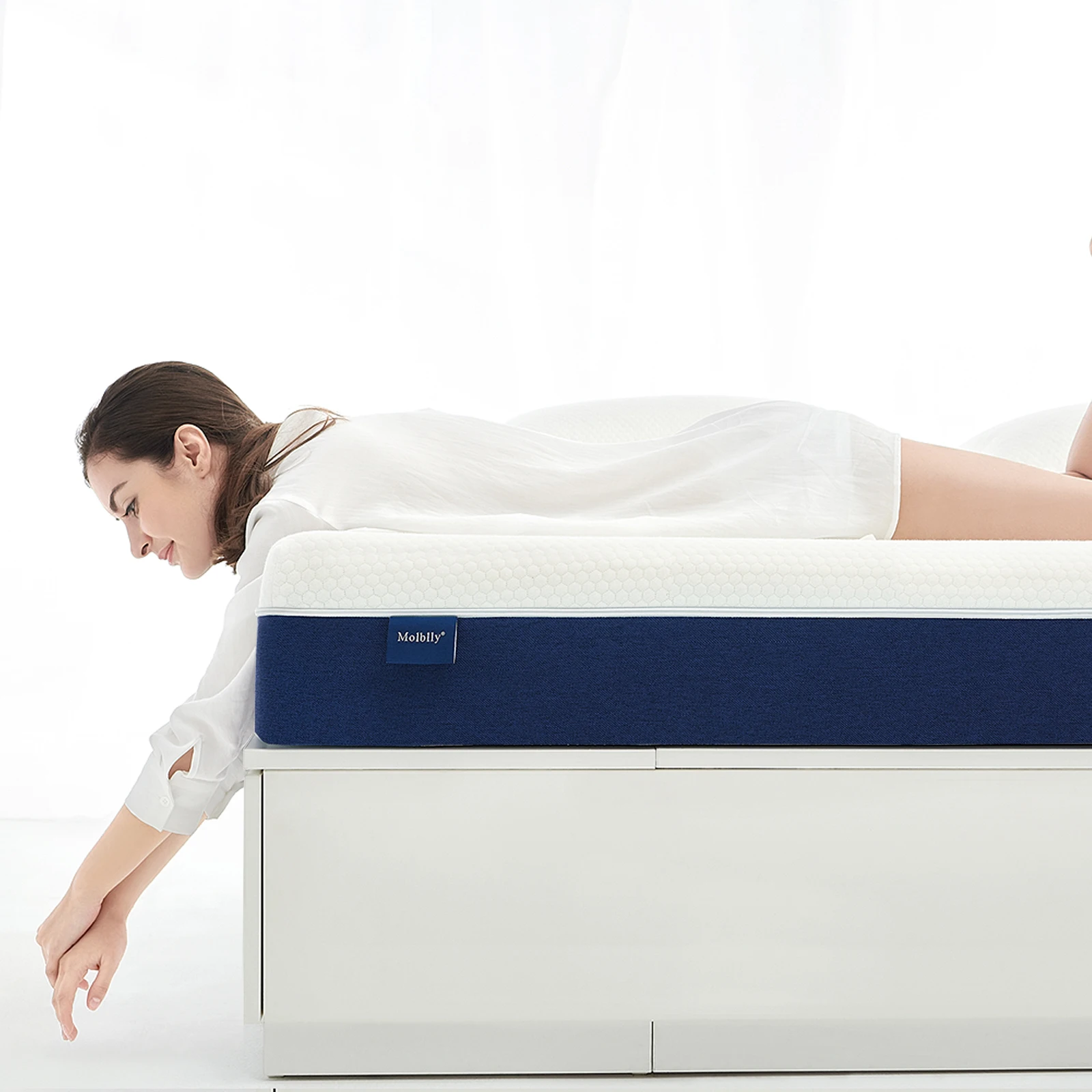 

Molblly 12 inch Gel Memory Foam Mattress with CertiPUR-US Bed Mattress