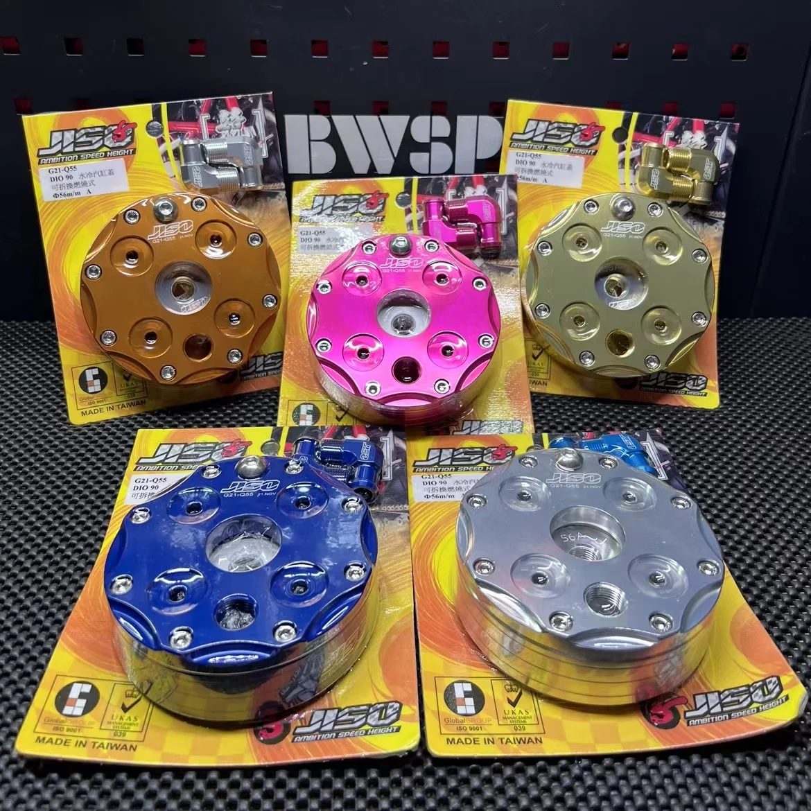 Головка цилиндра DIO50 L/c, 55 мм, Jiso, большое отверстие, Dio, водяное охлаждение, BWSP, гоночные, идеальная Настройка деталей двигателя