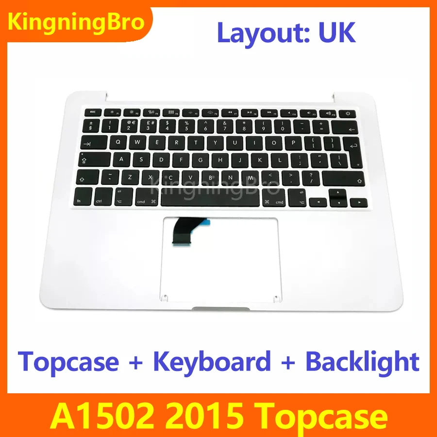 Ноутбук A1502 с диагональю 2015 года топ для Macbook Pro Retina 13 дюймов топ-чехол подсветкой