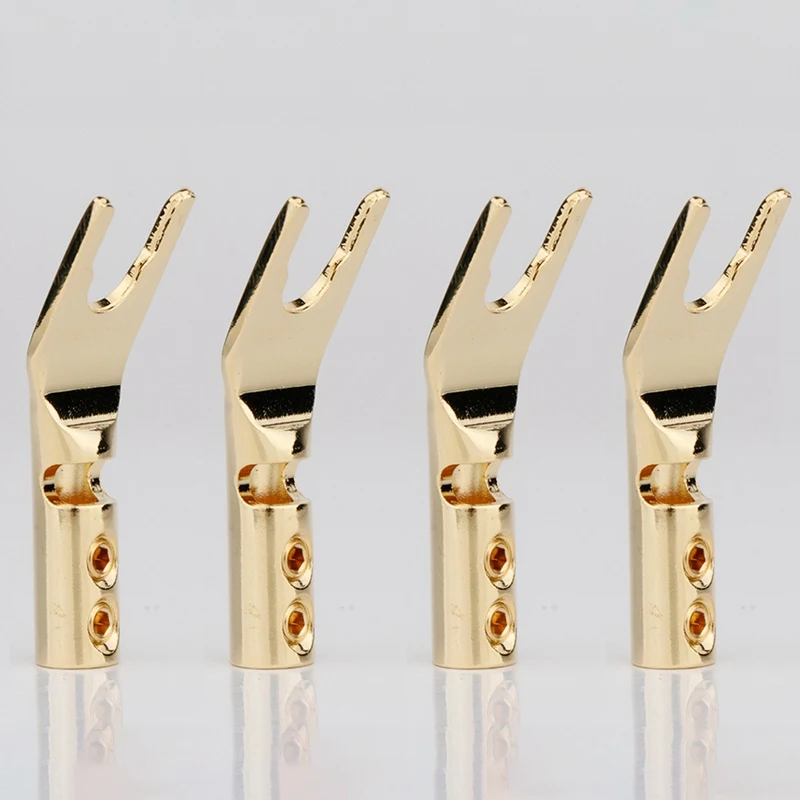 8 шт. медные вилки-лопатки для колонок