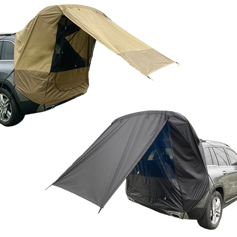 

Car Trunk Tent Sunshade Rainproof Tailgate Shade Awning Tent for Car Self-Driving for Tour Barbecue Outdoor Camping