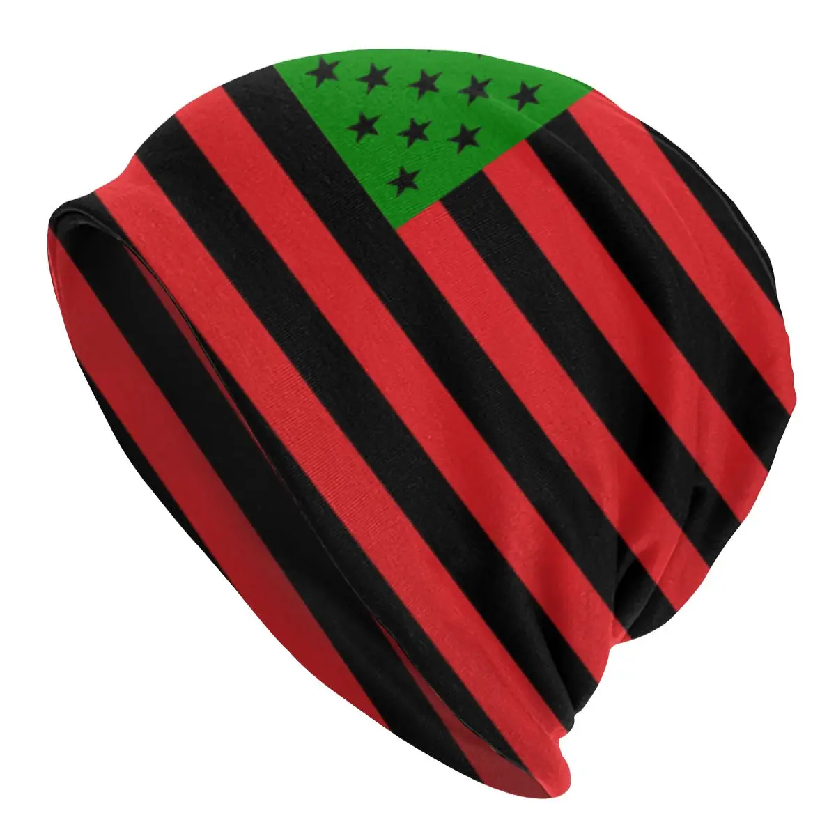 

Adult Men's Knit Hat African American Flag Black Flag Bonnet Hats sun caps R333 Creative Unisex Skullies Beanies Caps