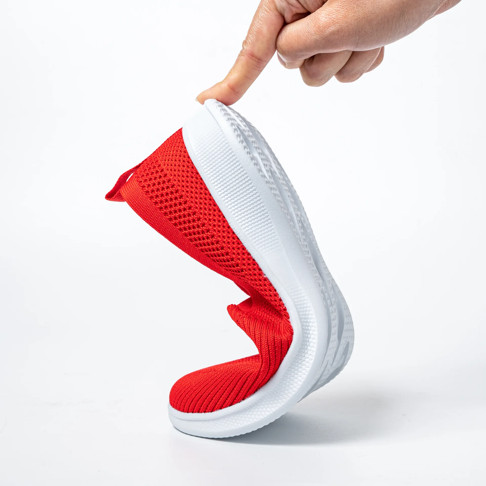 

Summer Women Shoes Large Size 36-43 Lightweight Multicolor Slip-On Flat Casual Sports Flying Knit Socks Shoes Women's Sneakers