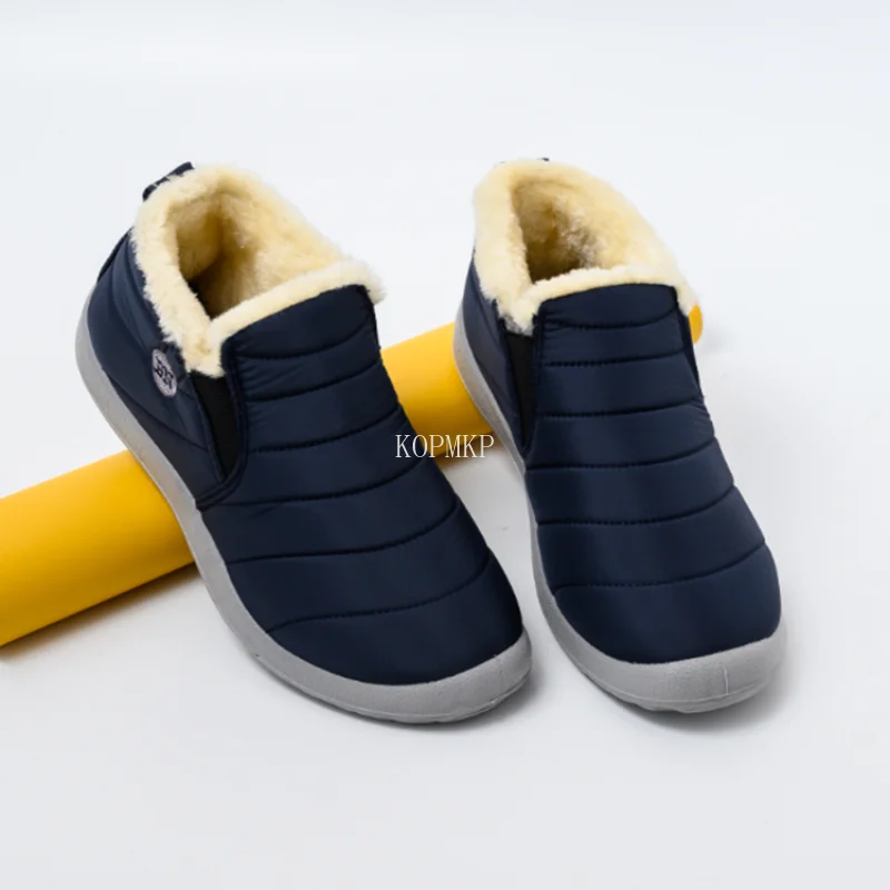 

New Winter Women Shoes Waterproof Fur Boots Women Women's Warm Shoes Casual Snow Platform Boots Female Shoes Botas Mujer 36-44