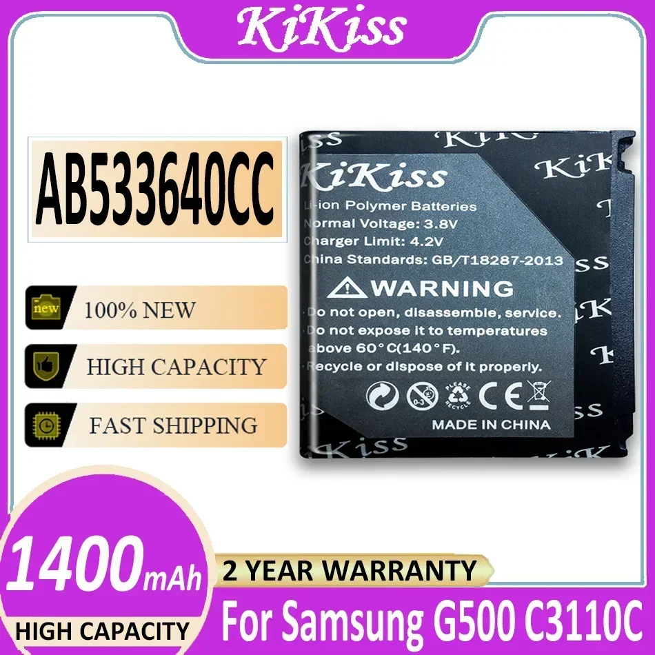 KiKiss AB 533640 CC Аккумулятор CU для Samsung S6888 S3710 S3600 GT-S3600i S3930C S3601 S5520 S569 F338