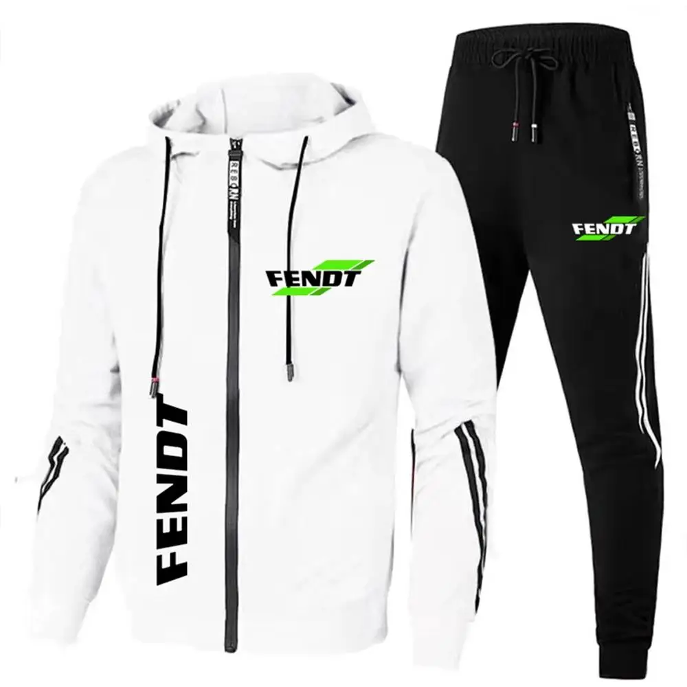 Fendt Мужской Комплект Спортивной Одежды Повседневный Уличный Хлопковый