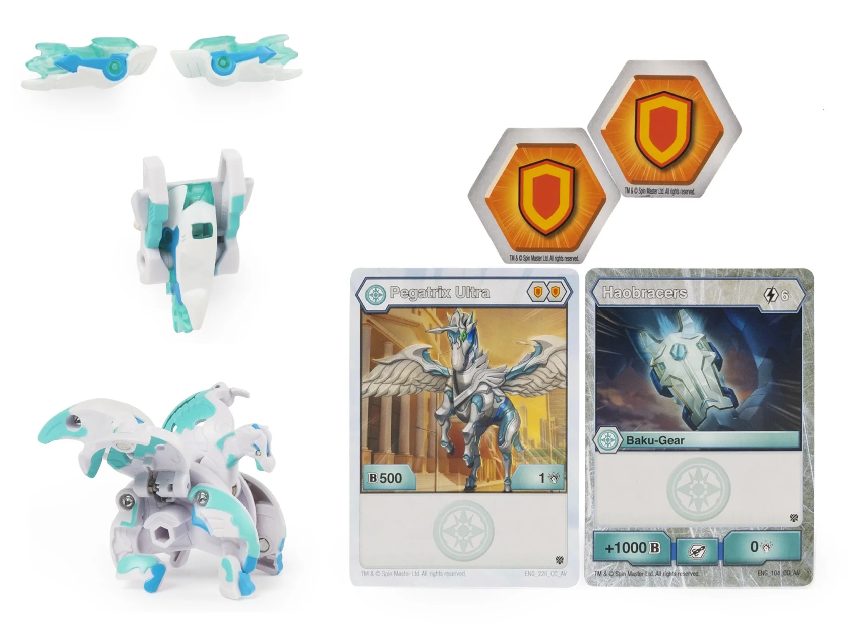 Фото Bakugan бронированный Альянс новый стиль Подлинная пегарикс деформируемая Боевая игрушка экшн-фигурка модель подарок для мальчика №2