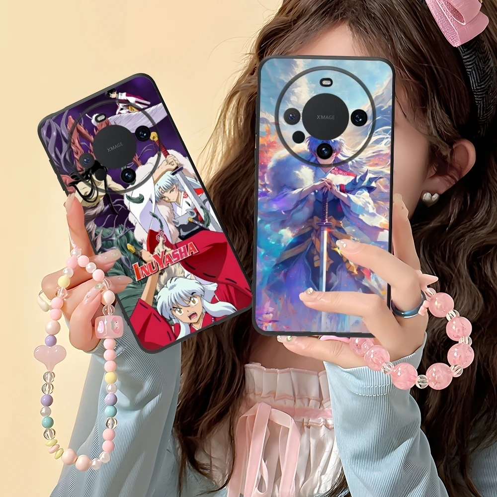Чехол для мобильного телефона Inuyasha Sesshoumaru Huawei Mate 60 50 40 30 20 10 Pro Plus Lite E 5G черный