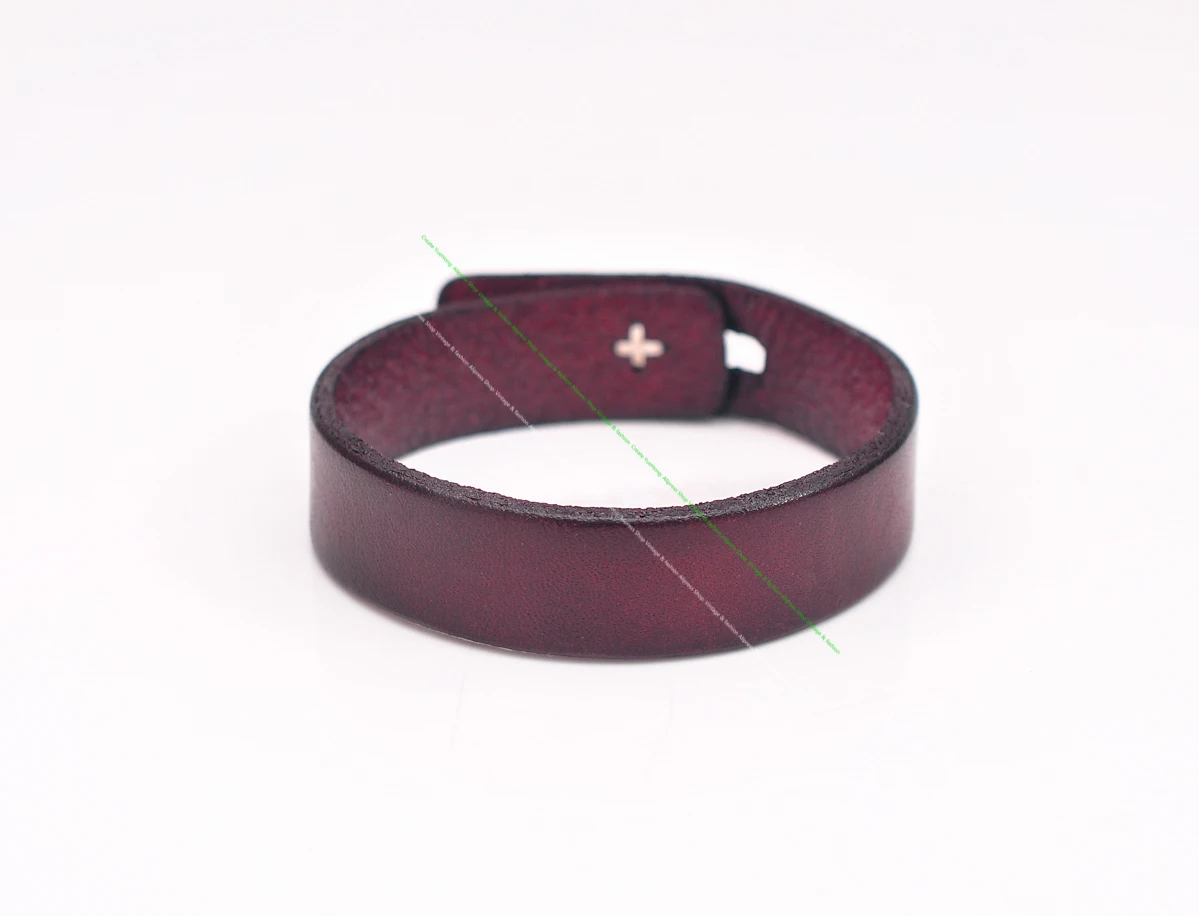 G144 коричневая милая искусственная кожа ручной работы для мужчин