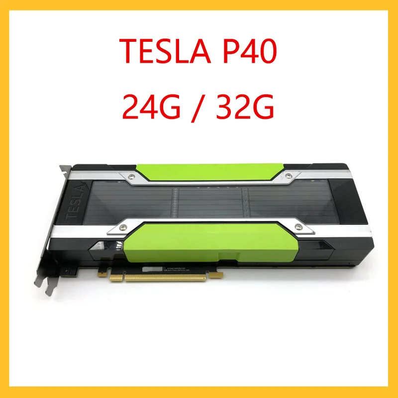 

Video Card for TESLA P40 24G / 32G Professional Computing Graphics Card GPU Accelerated AI Intelligent HPC Graphics Card