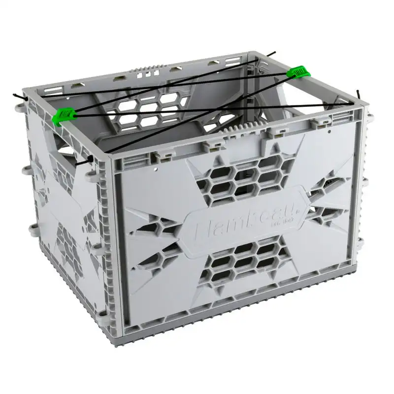 

455TK Tuff Krate, Kayak Tackle Storage Solution, Fishing Organizer Crate - Gray