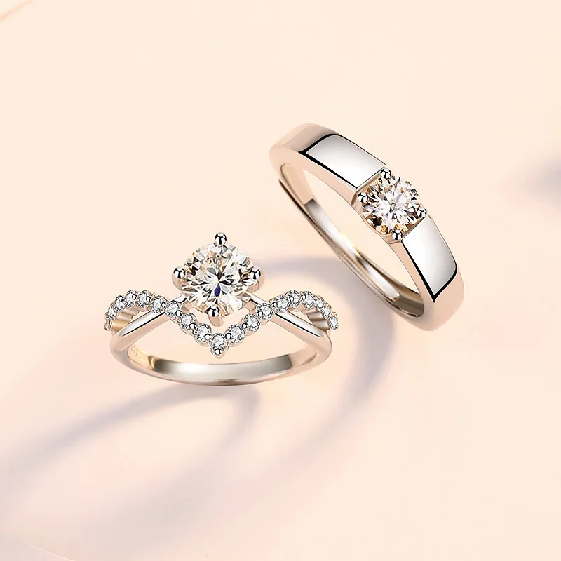 

Couple Moissanite Vintage Women's Ring 2023 Free Shipping Everything Items